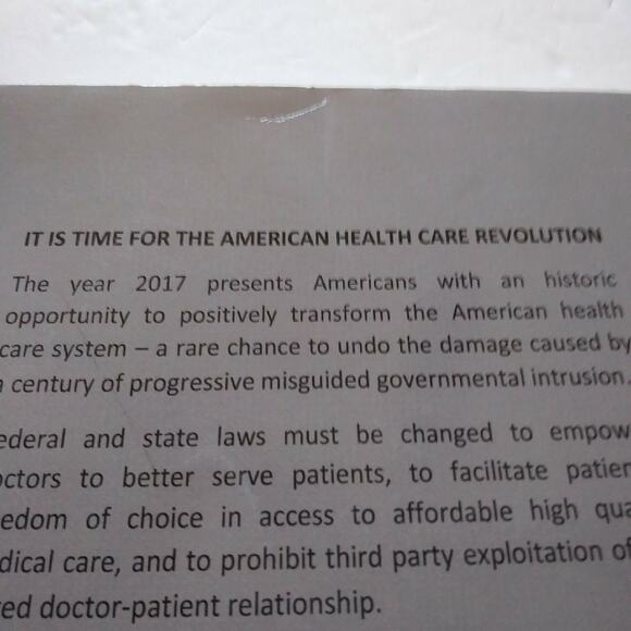 The Art of American Health Care Book by Peter Q Warinner MD - Picture 3 of 4